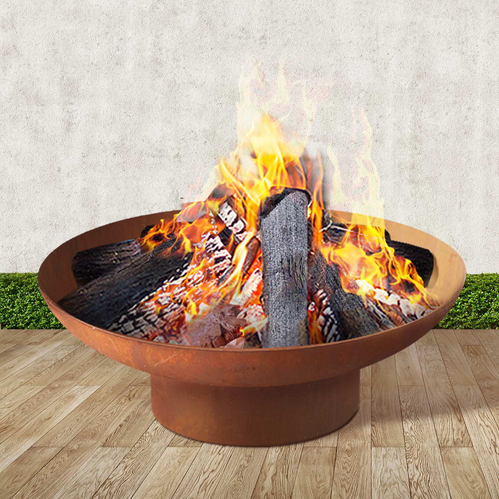 Grillz Feuerschale Gusseisen Rustikal 70cm