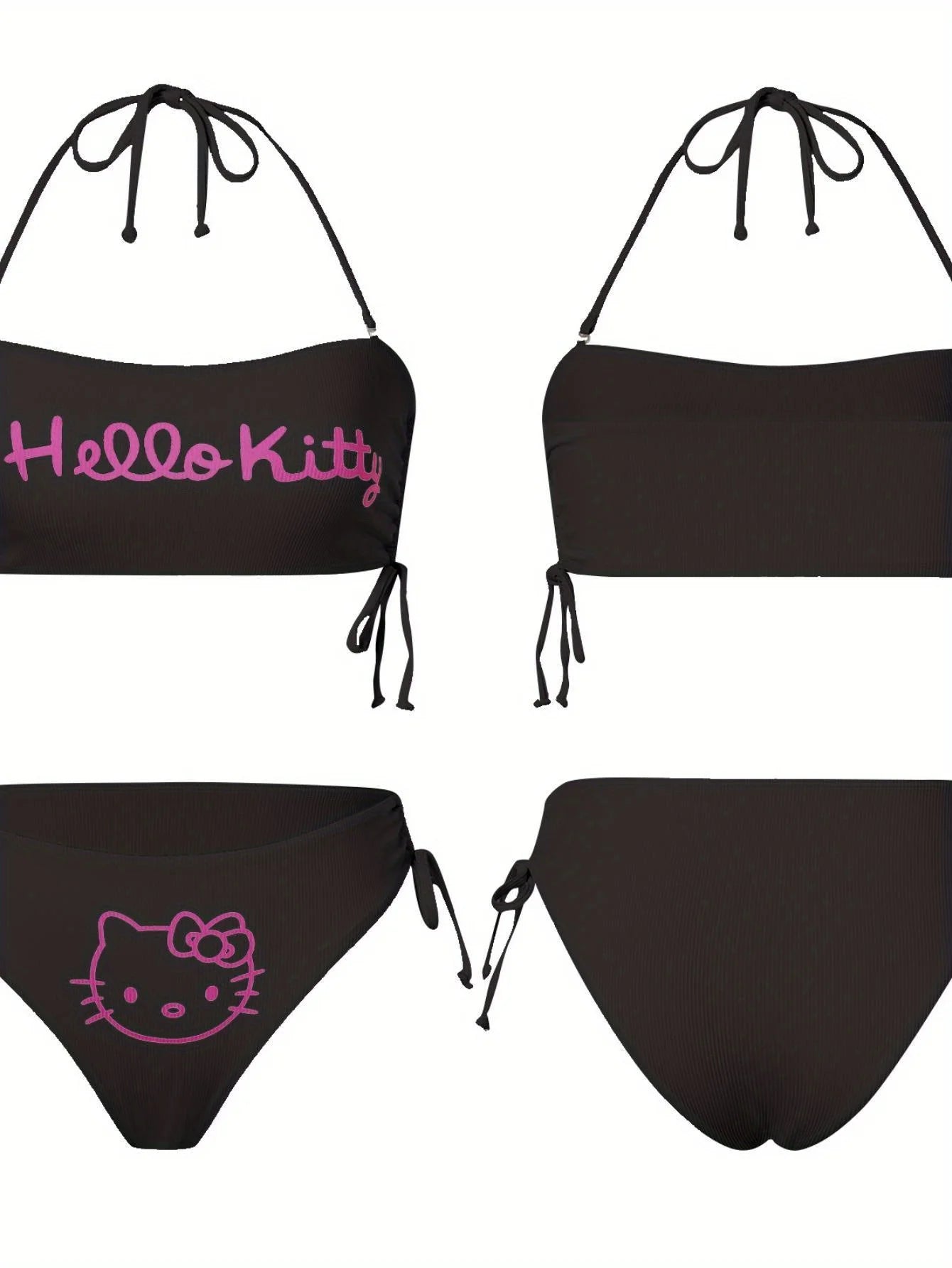 Hello Kitty Print Two-piece Swimsuit - Kids