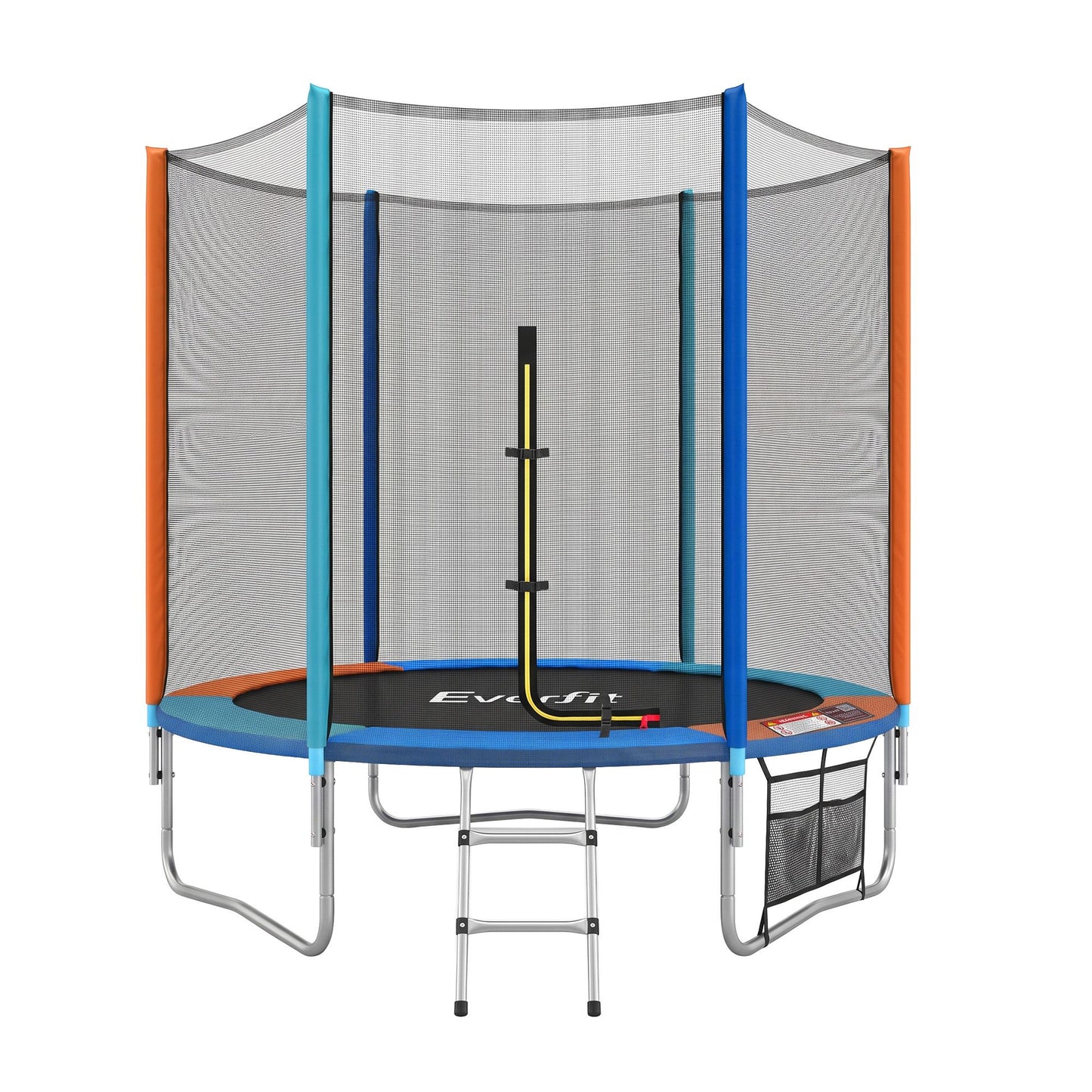 Everfit 6FT Kids Trampoline Rebounder with Enclosure Net Storage Bag