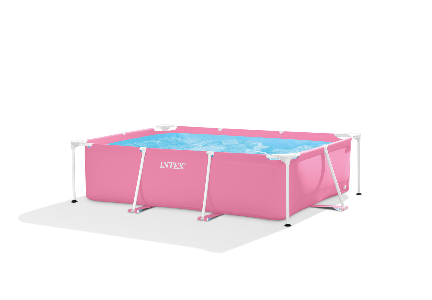 Intex Pink Rectangular Frame Pool 28266