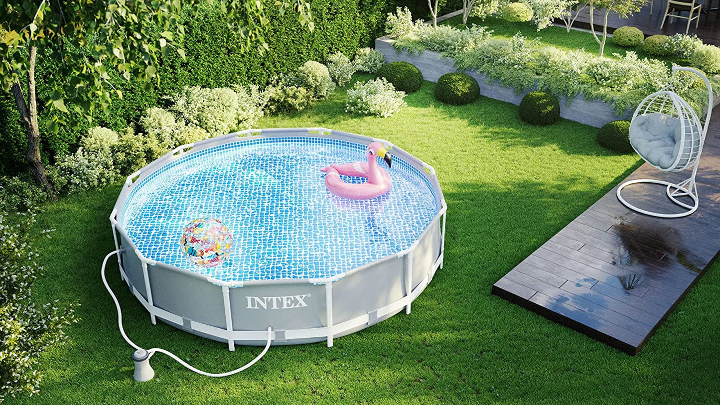 Intex PRISM 10' Metal Frame Above Ground Pool - 305cm x 76cm 26702