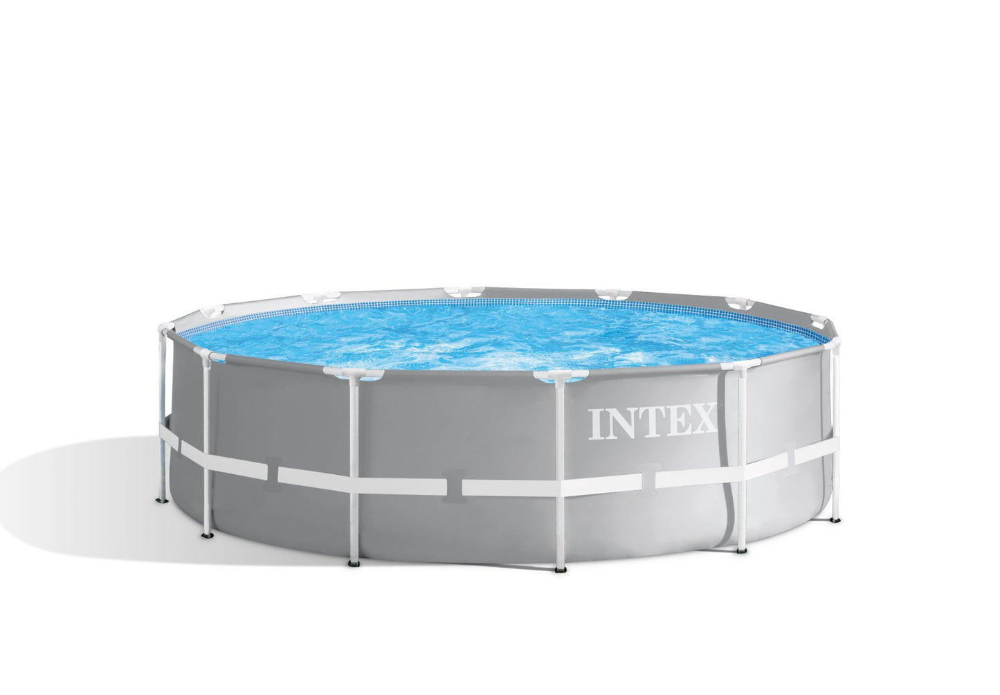 Intex PRISM Premium 12' Metal Frame Pool Outdoor Above Ground 366cm x 99cm - 26716
