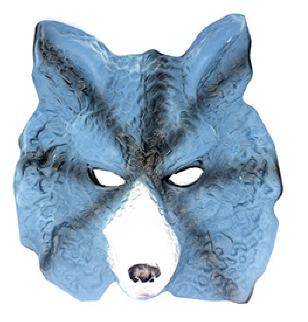 Animal Head Face Mask Halloween Costume Wolf