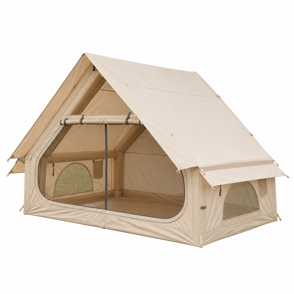 Weisshorn Inflatable A-Frame Tent with Extended Side Awning, Basecamp