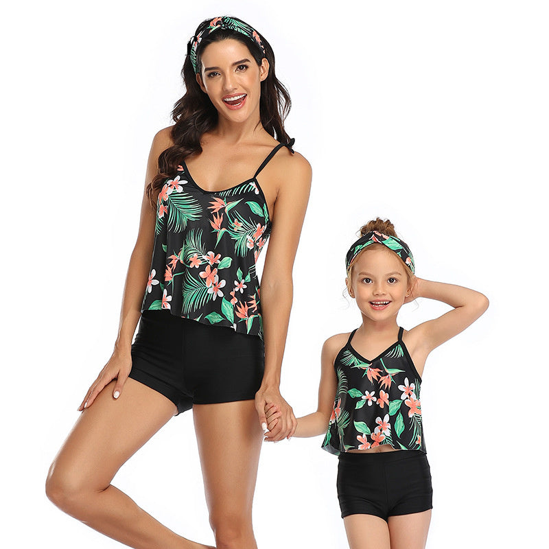 Swimsuit Conservative Swimwear Fashion Tankini