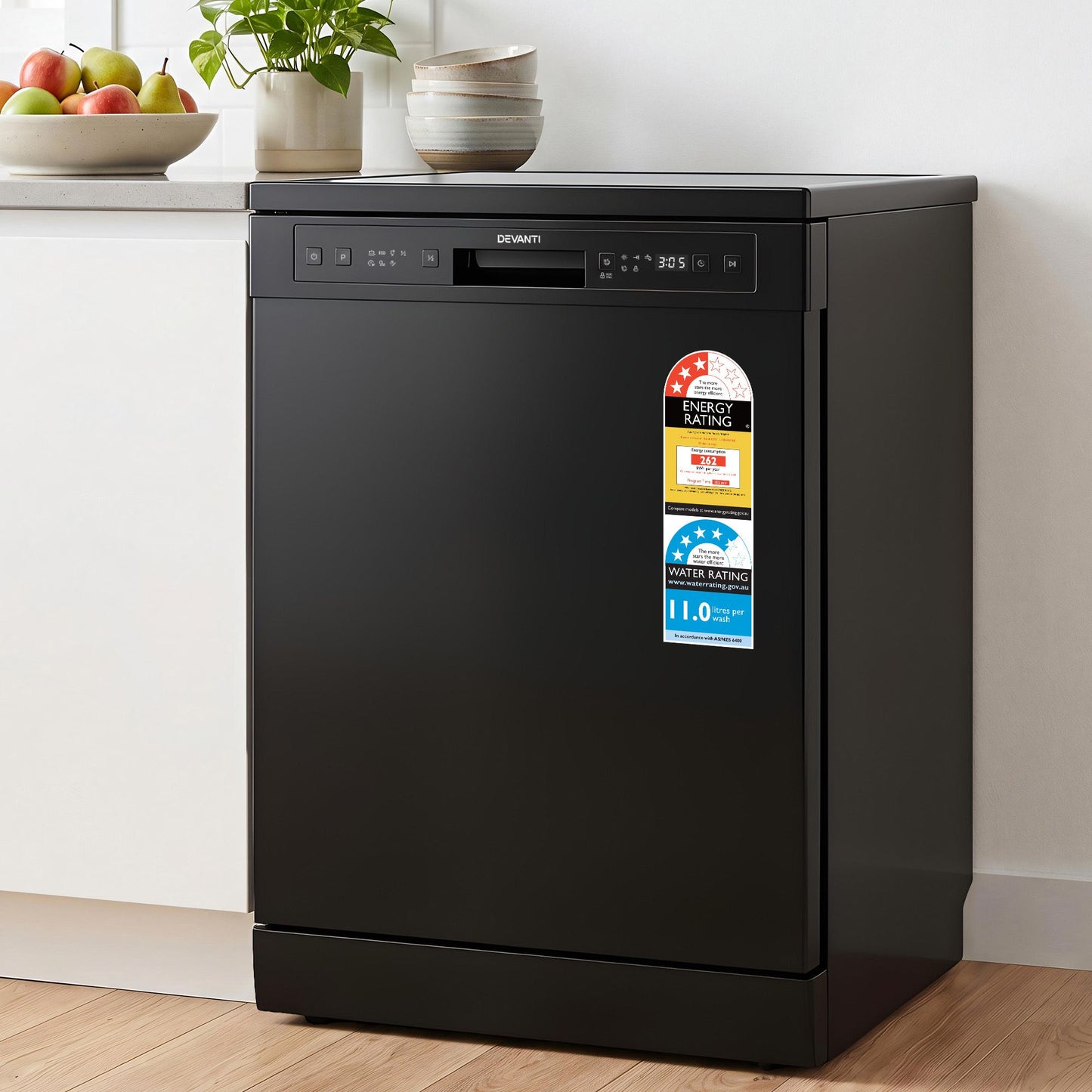 Devanti 12 Place Settings Dishwasher 55cm Freestanding Benchtop Built-In
