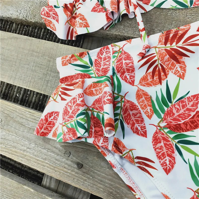 Sexy Brazilian Bikinis Women Swimsuit Padded Swimwear Halter Bikini Set Push Up Beach Wear Bathing Suit Swimming Maillot