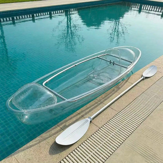 Clear Polycarbonate Rigid Kayak