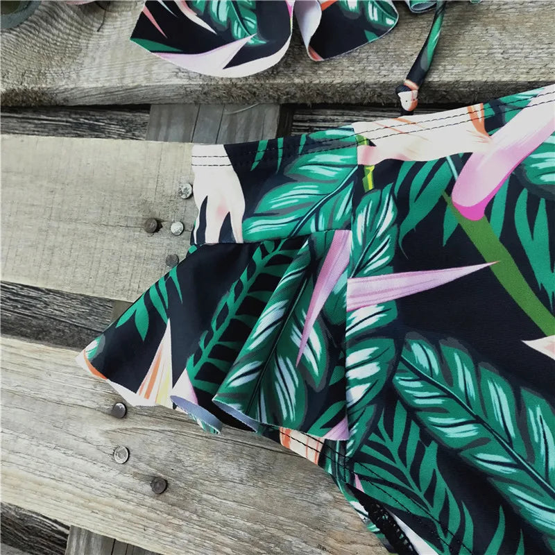 Sexy Brazilian Bikinis Women Swimsuit Padded Swimwear Halter Bikini Set Push Up Beach Wear Bathing Suit Swimming Maillot