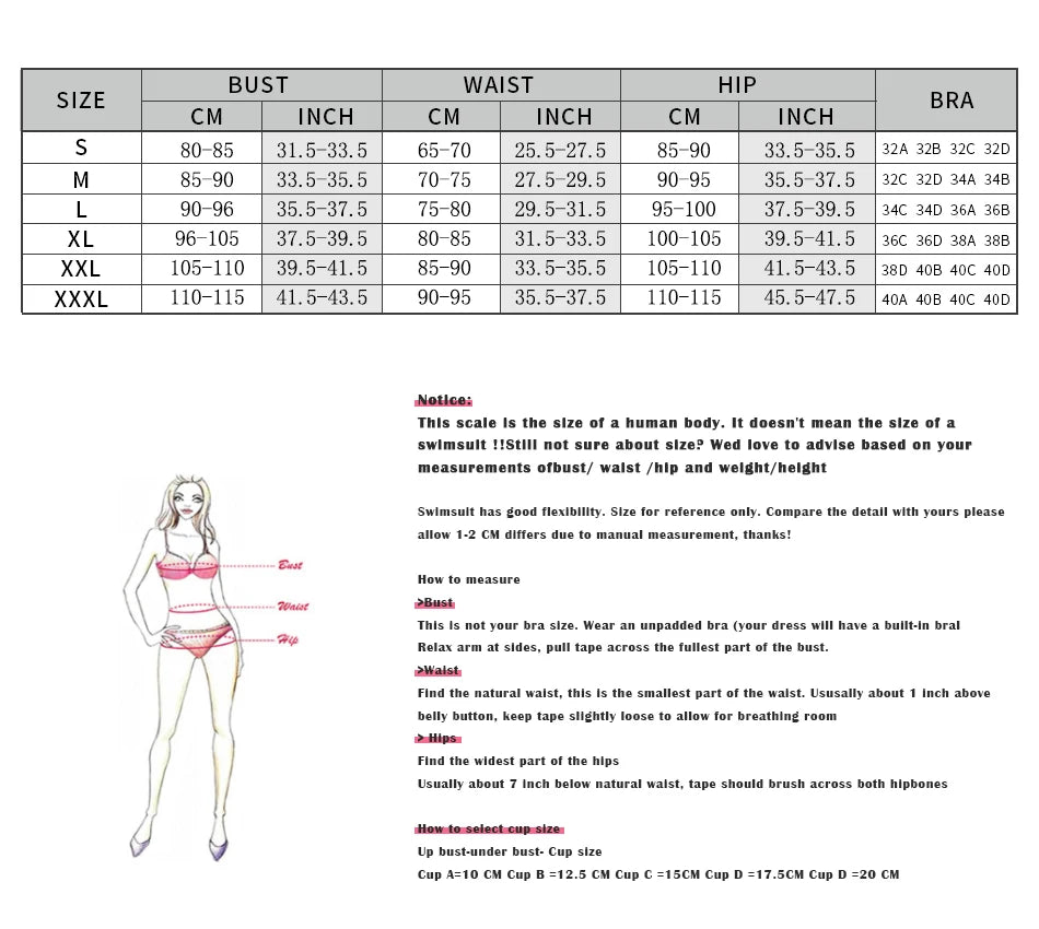 Sexy Brazilian Bikinis Women Swimsuit Padded Swimwear Halter Bikini Set Push Up Beach Wear Bathing Suit Swimming Maillot