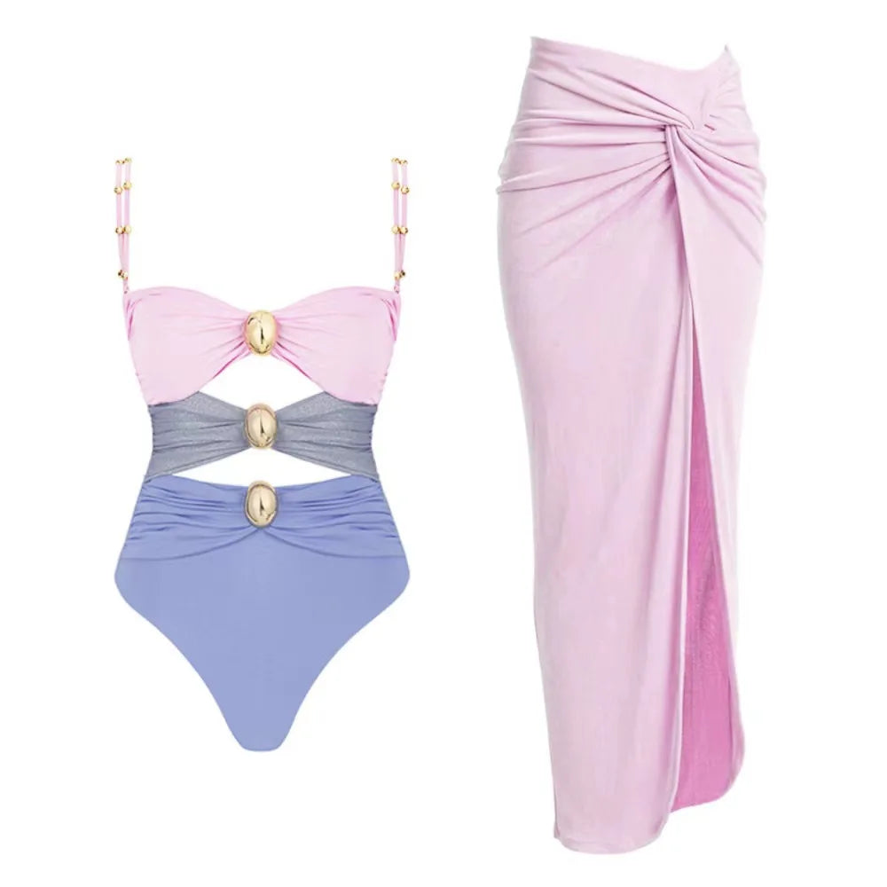 2024 New 4XL 5XL Women Big Size Swimsuit Plus Size Swimwear Bathing Suits for Women