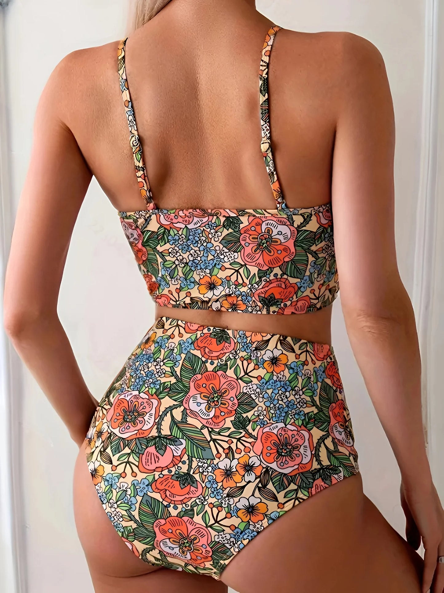 New Women's Fashion Bikini Set Swimsuit