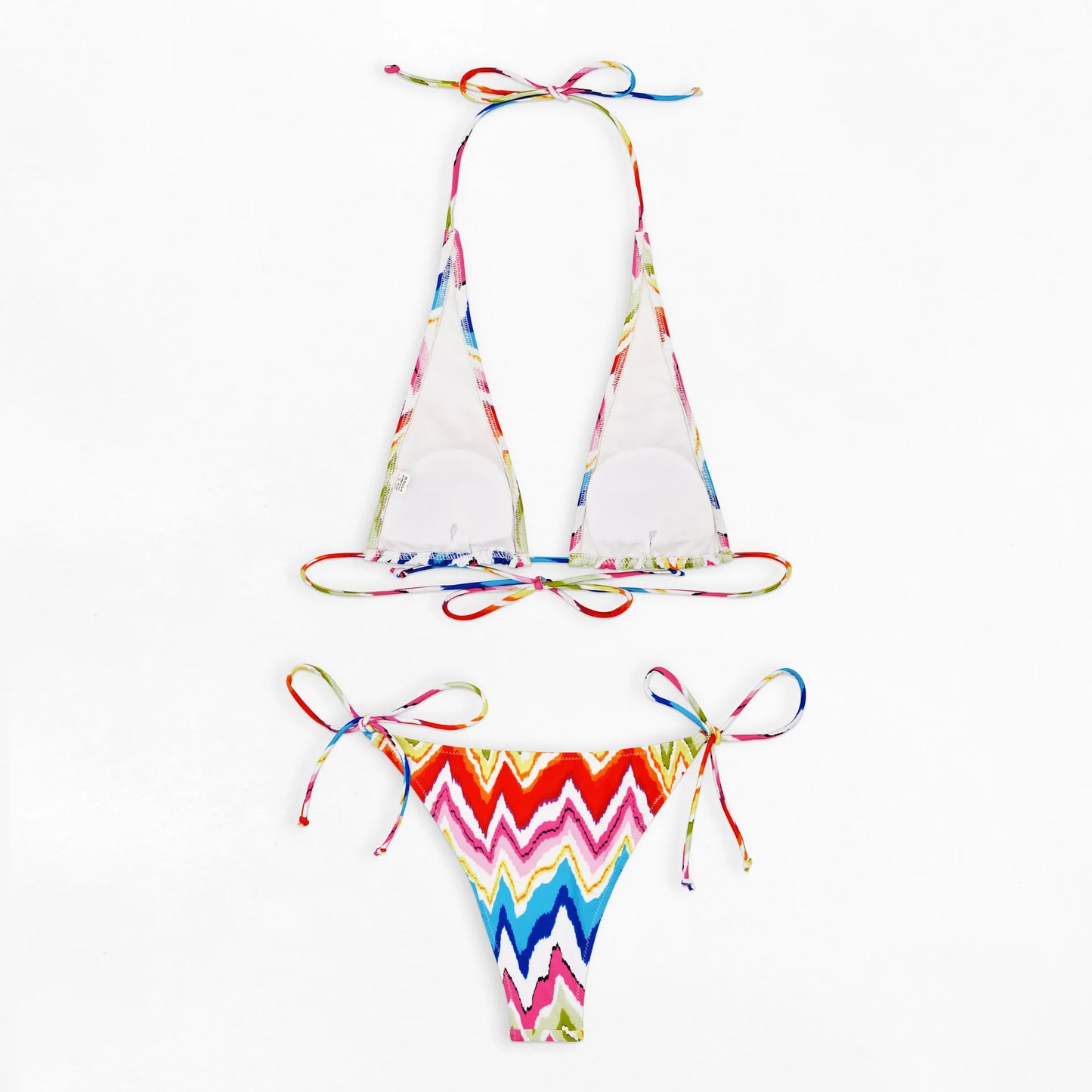 Liu Ming Custom Printed Summer Women Sexy Push up Printed Brazilian Swimwear String Bikini Set Swimsuit Thong Bathing Suit