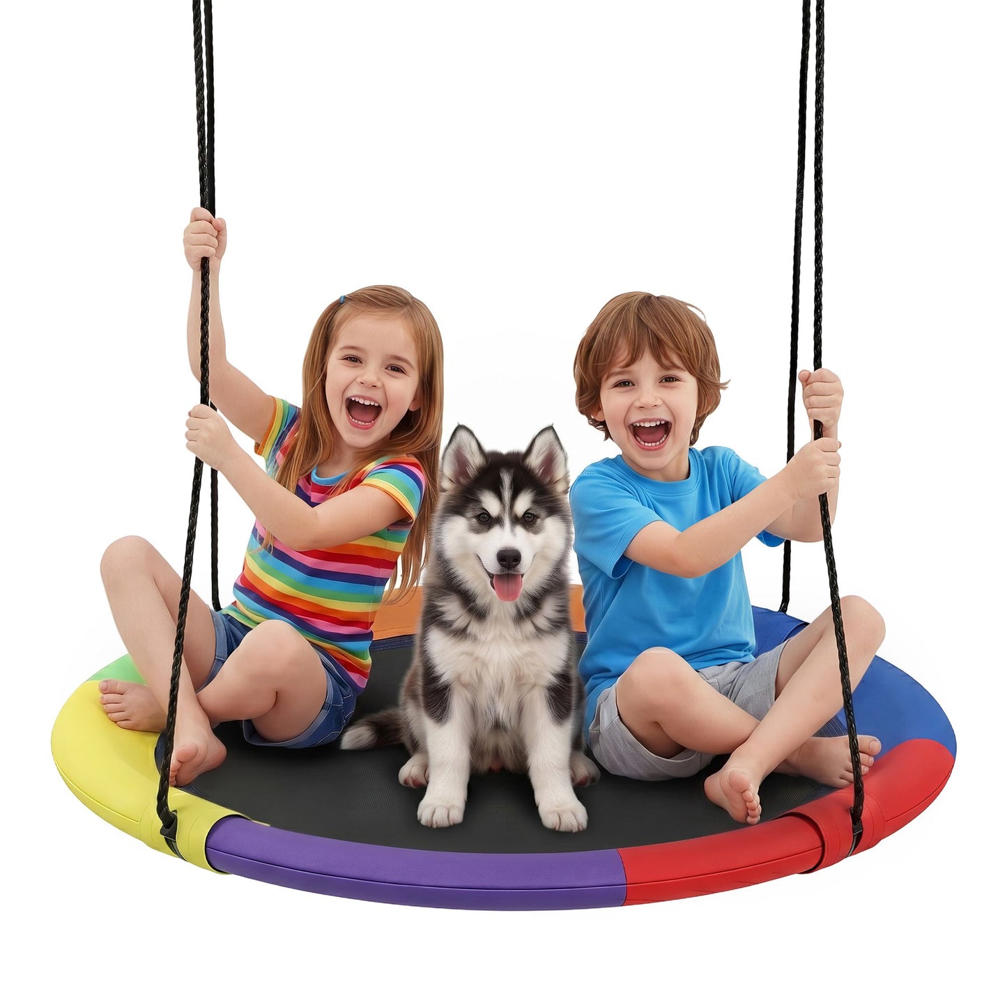 Gardeon Tree Swing Hammock 100cm for Backyard Porch Outside Playground