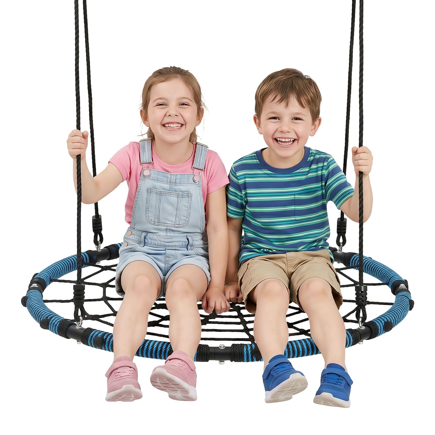 Gardeon Tree Swing Net Hammock 98.5cm for Backyard Porch Outside Playground