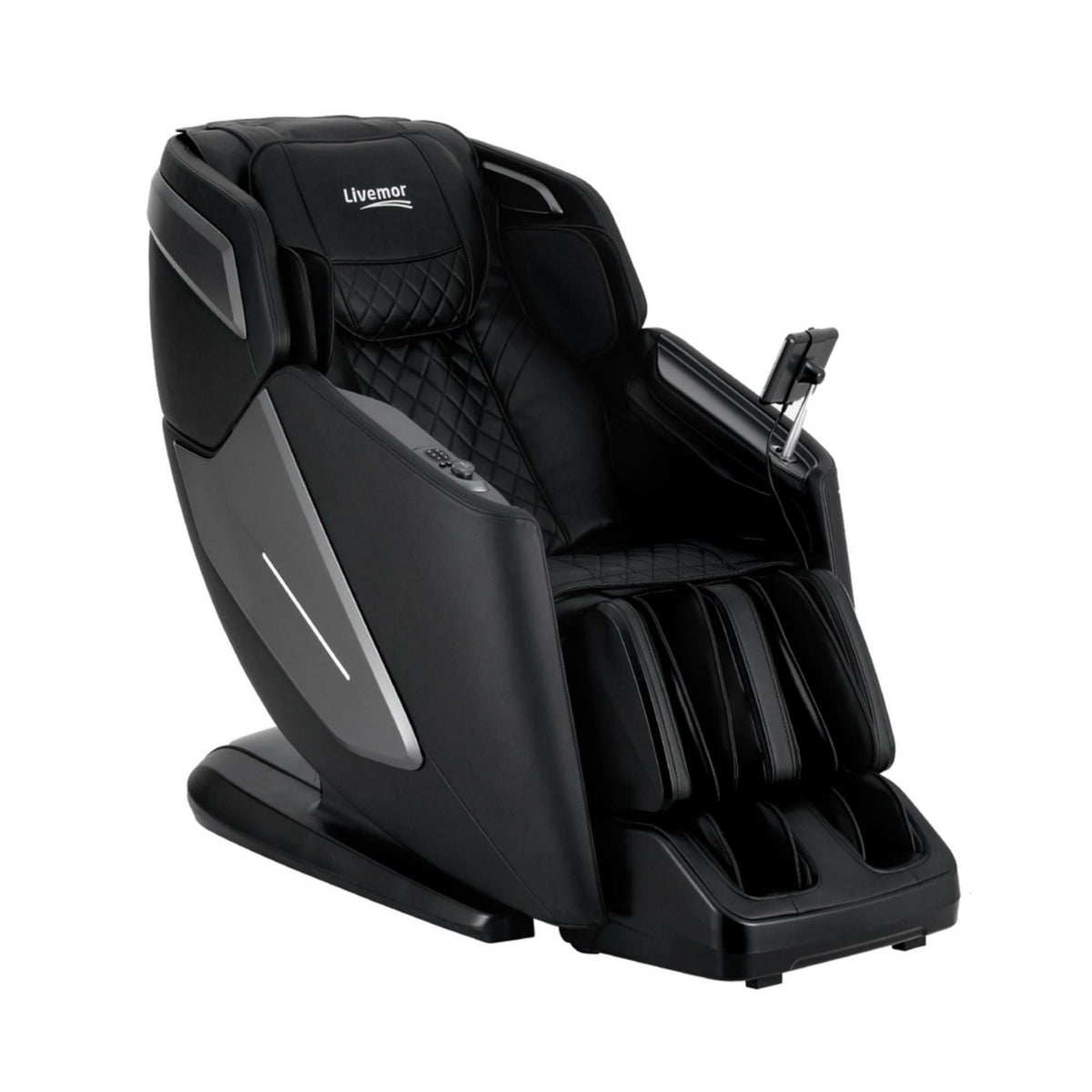 Livemor 4D Massage Chair Recliner SL Track Full Body Zero Gravity Massager Heated AI Body Scan REILY