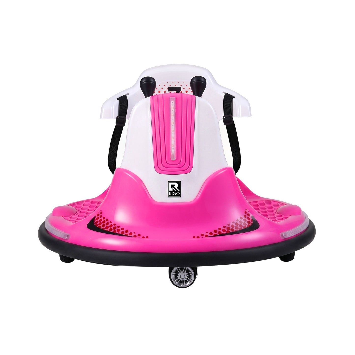 Rigo Ride-on-Cars Kinder Bumper 12V Rutschauto Kleinkind Fernbedienung Pink