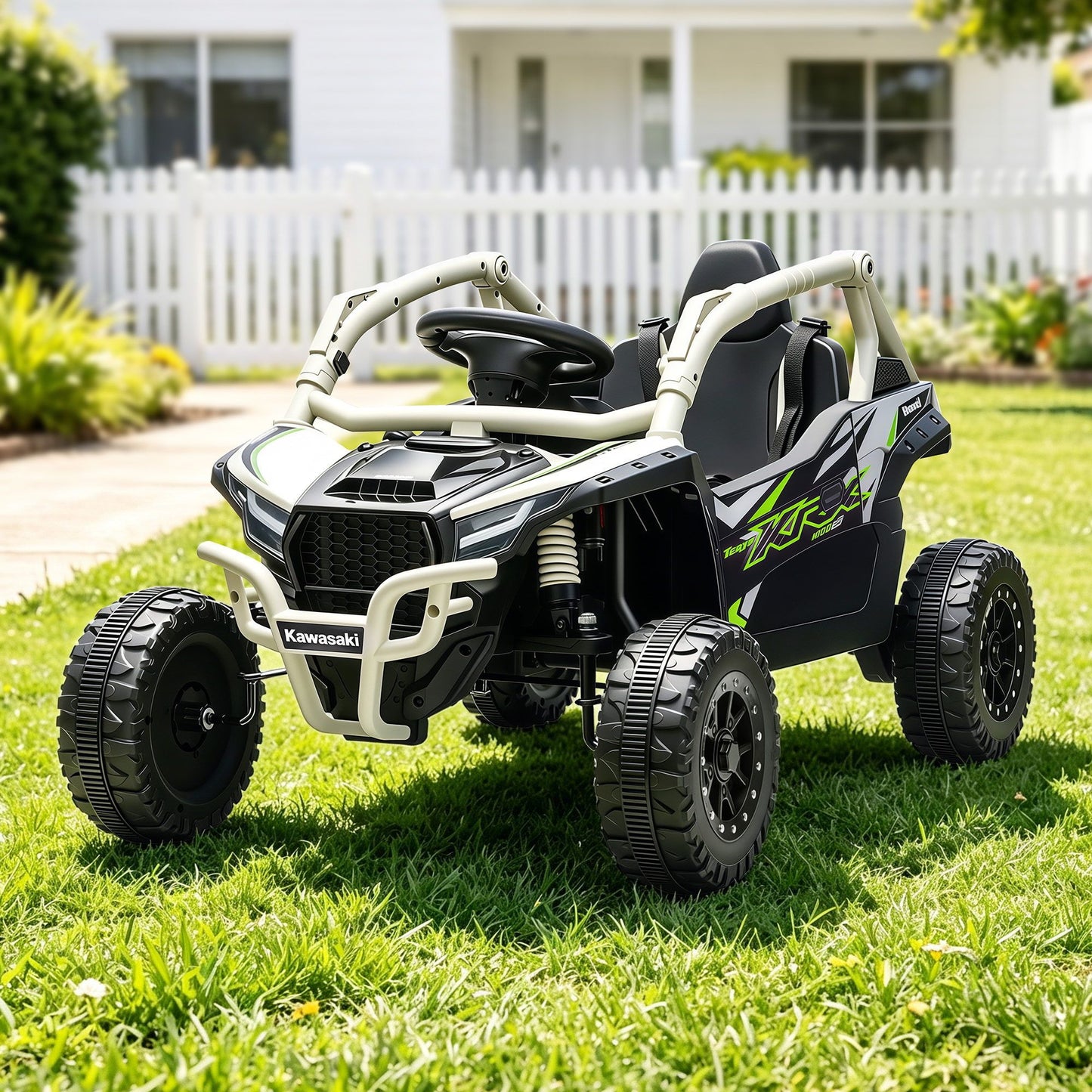 Kids Ride On Car Off-Road Licensed KRX1000 Electric Toy with Remote Control Music