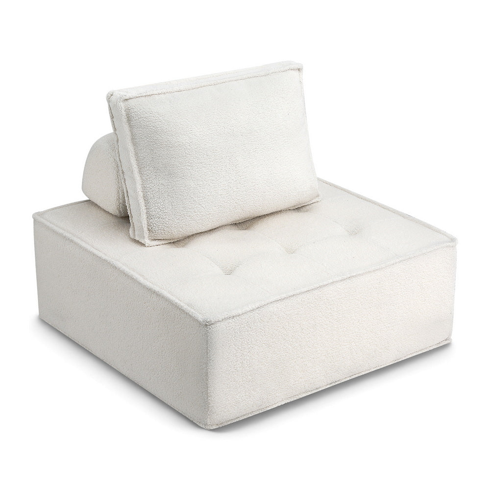 Artiss 2 Floor Sofa Lounge Chair with Pillow