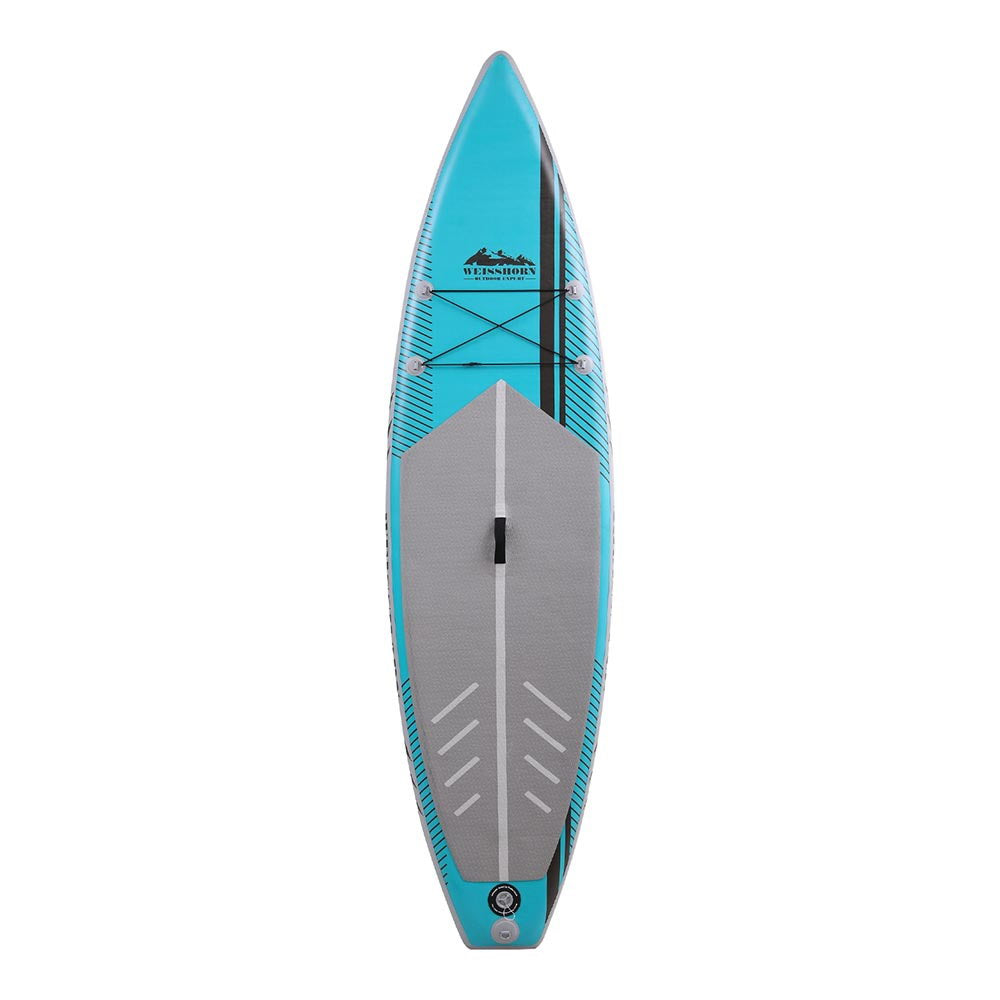Weisshorn Stand Up Paddle Board 10,5ft aufblasbares SUP Surfboard Paddleboard Kajak Surf Grün