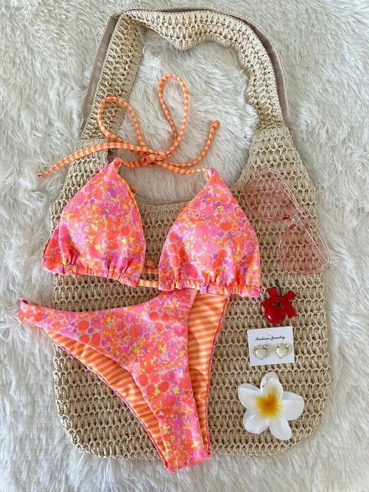 Tropical Reversible Bikini