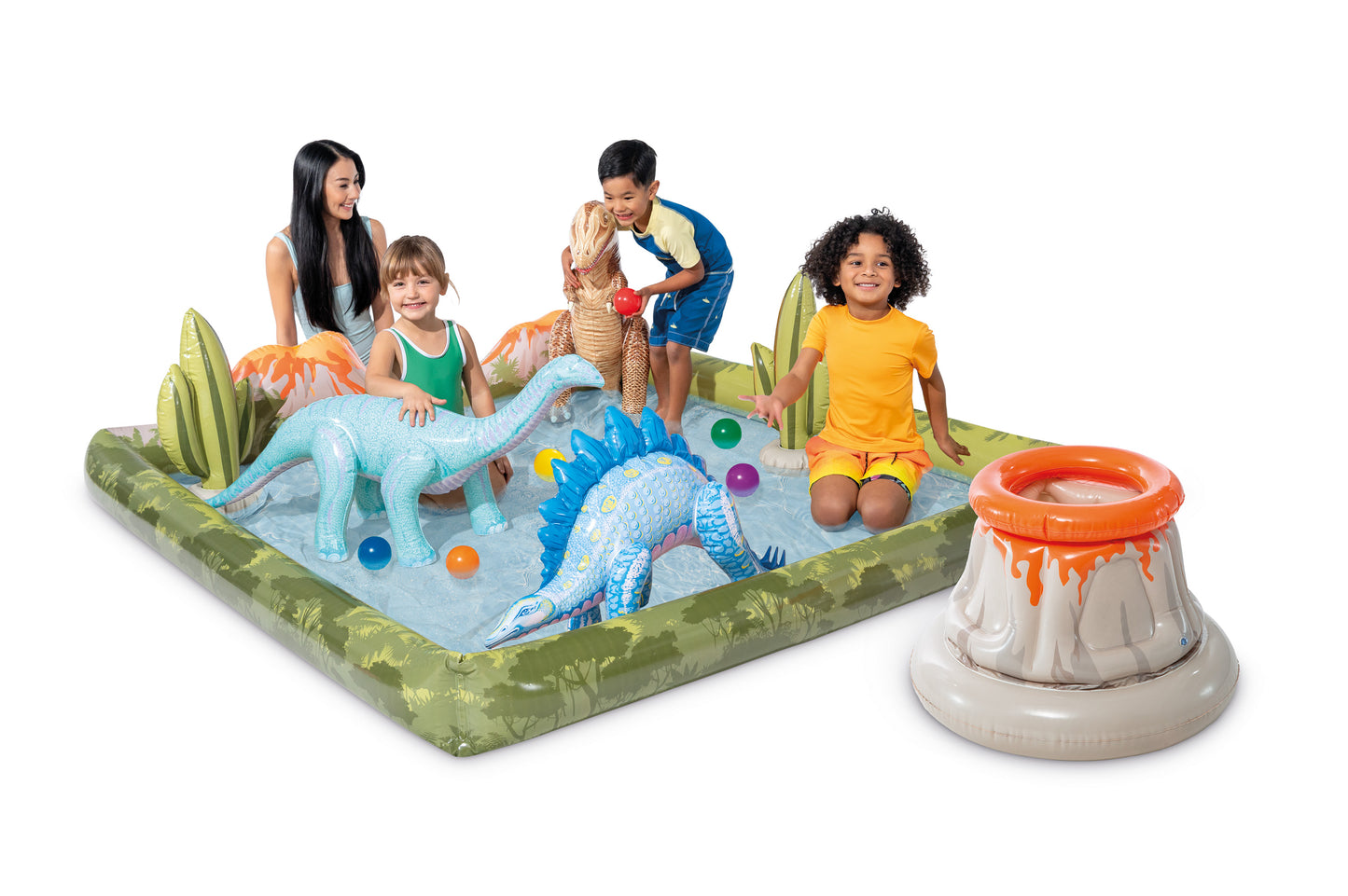 Intex Jurassic Adventure Inflatable Play Center 56132
