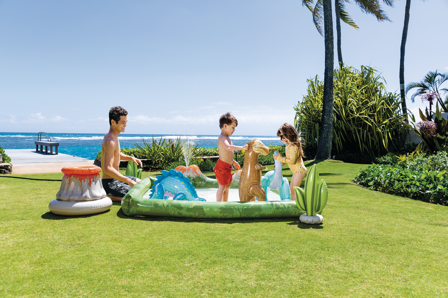 Intex Jurassic Adventure Inflatable Play Center 56132