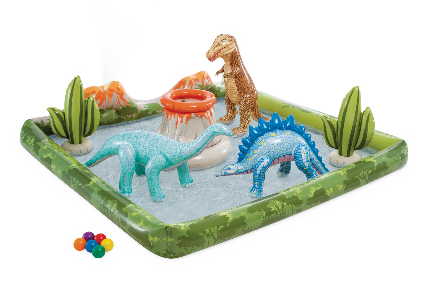 Intex Jurassic Adventure Inflatable Play Center 56132