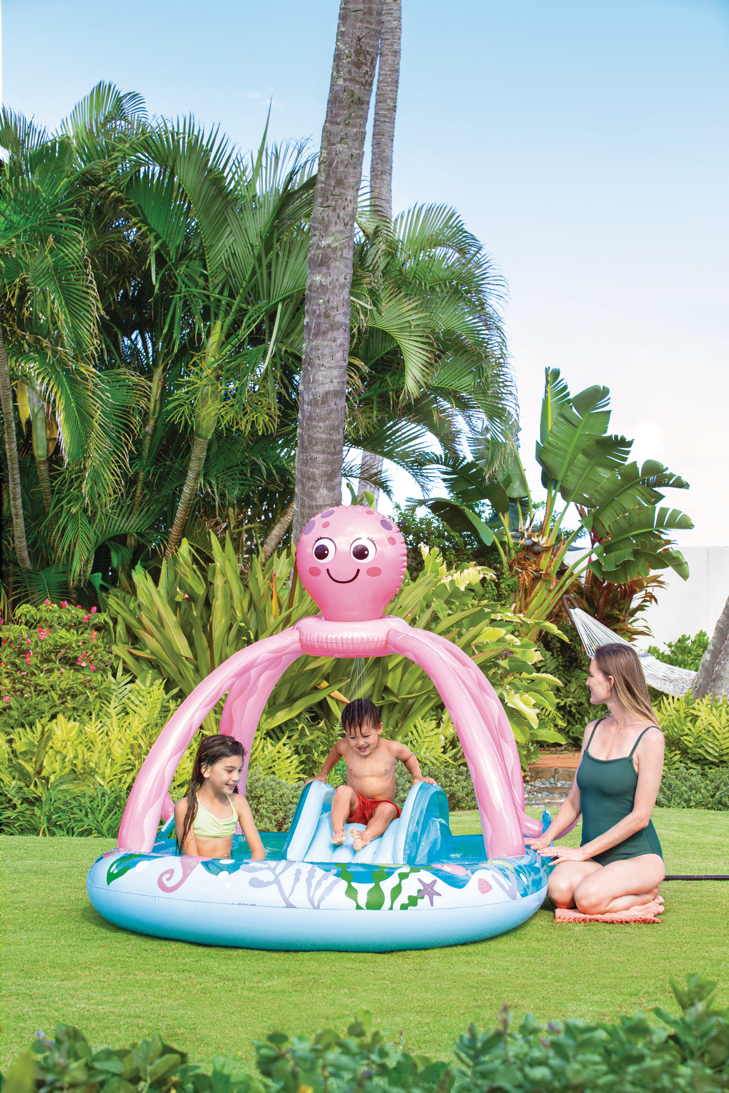 Intex Friendly Octopus Inflatable Play Centre 56138