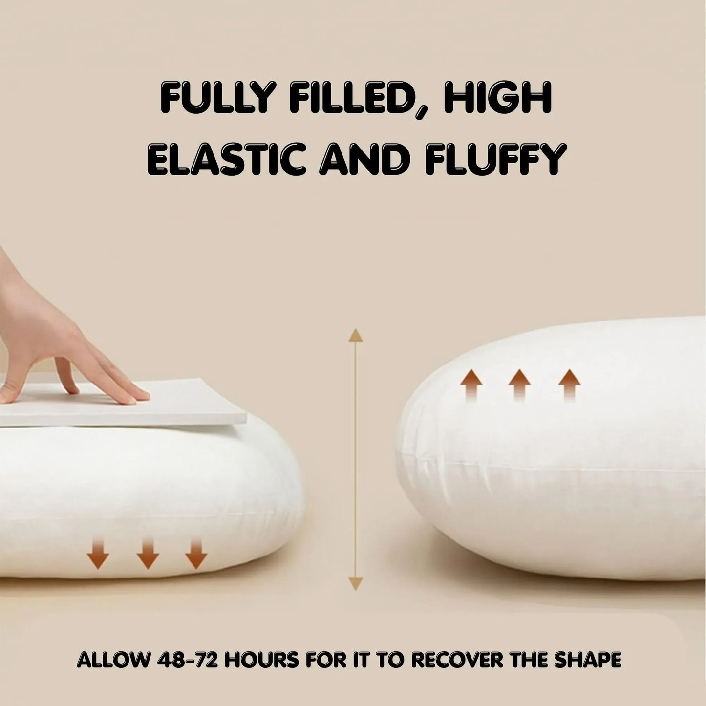 CARLA HOME U Shaped Pregnancy Pillow for Full Body Support Grey - Polyester - Full Body Pillow