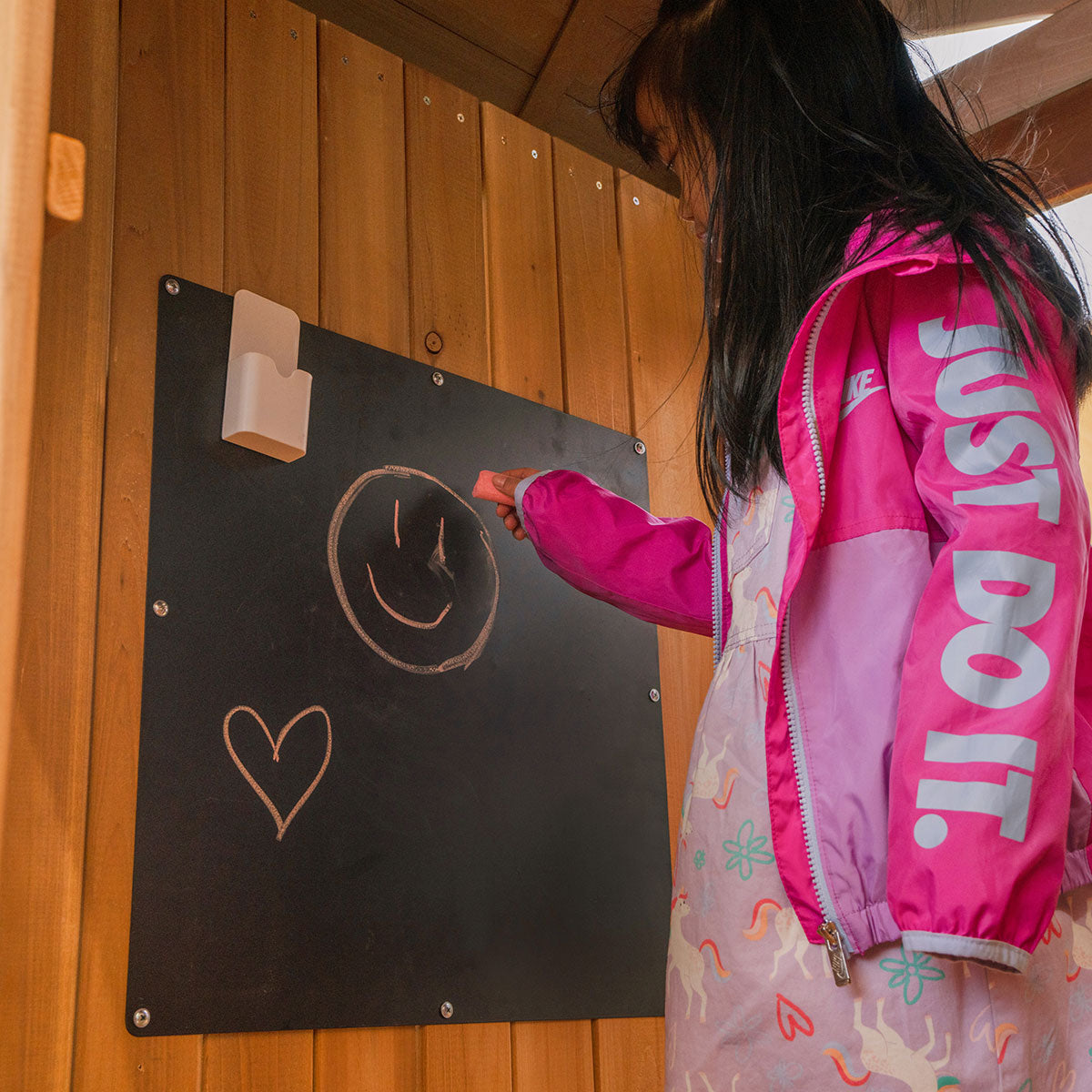 Lifespan Kids Coventry Swing Set & Play Centre with 2.2m Slide (Pastel Pink)