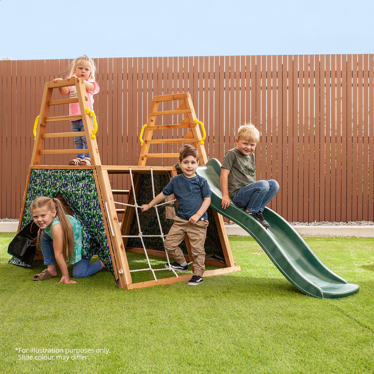 Lifespan Kids Cooper Climb &  1.8m Slide (Blue)