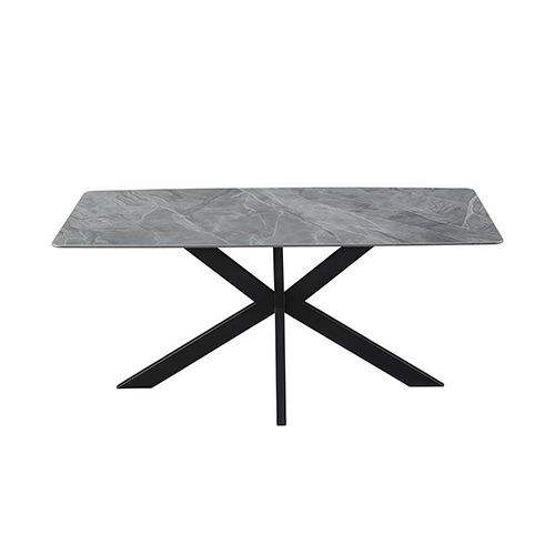 Dining Set Sintered Stone Table with PU Leather chairs