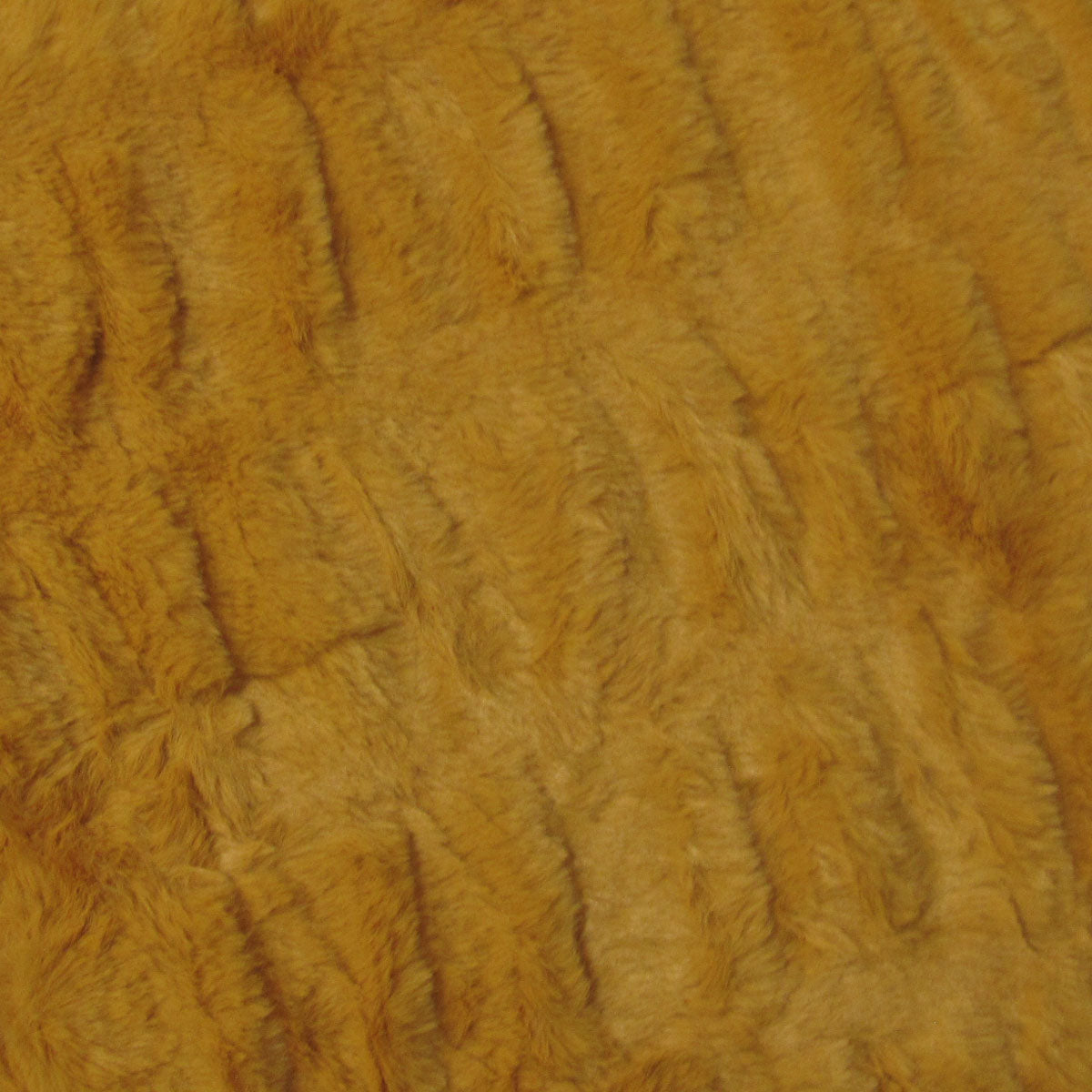 Meadow Soft Faux Fur Throw Rug 127 x 152 cm Mustard