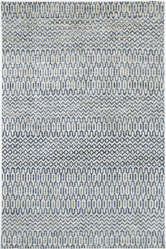Amritsar Camphils Navy Tribal Rug 240X330