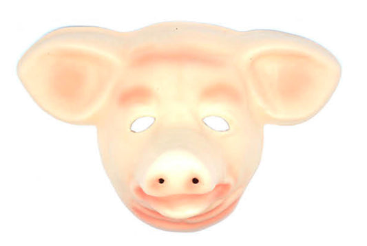 Animal Head Face Mask Halloween Costume Pig