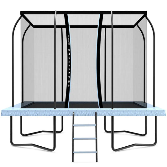Lifespan Kids BounceZone M Rectangular Spring Trampoline Set