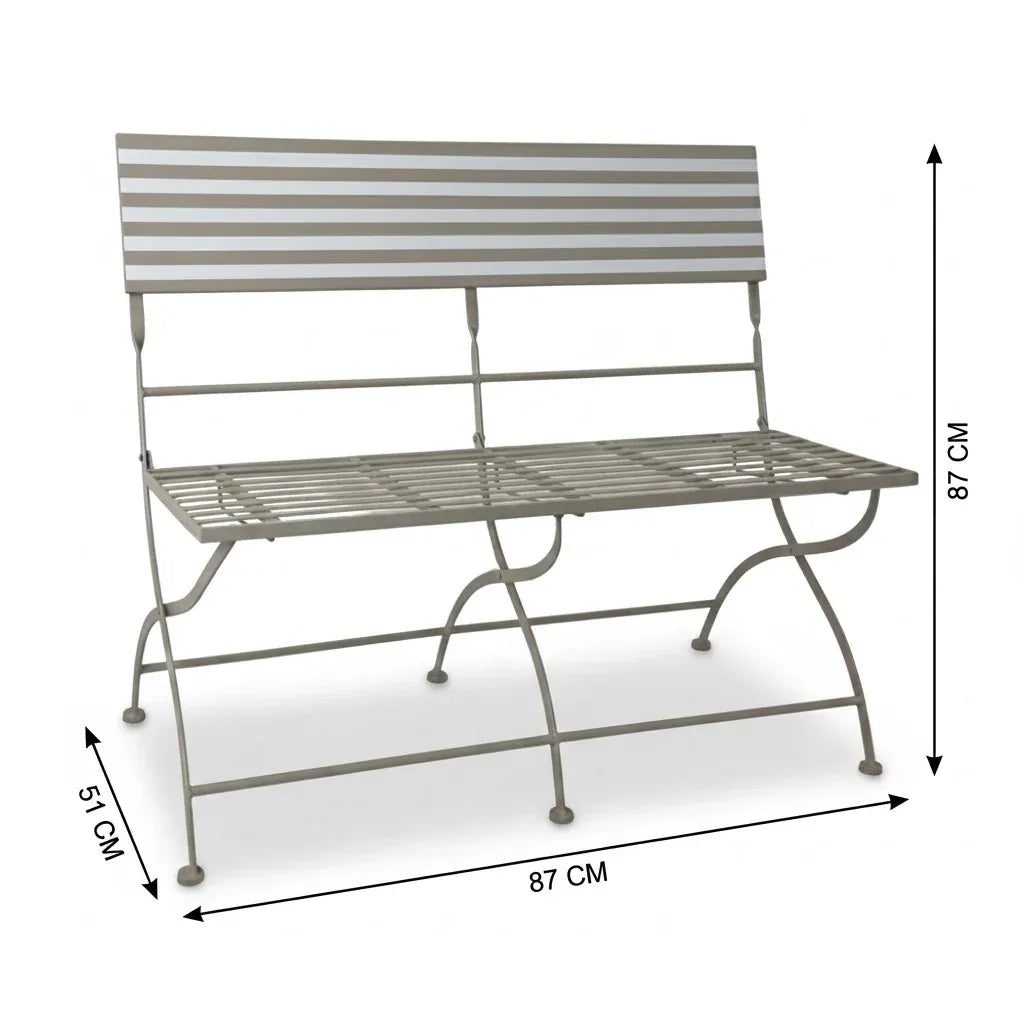 Ocean Garden Bench 87cm