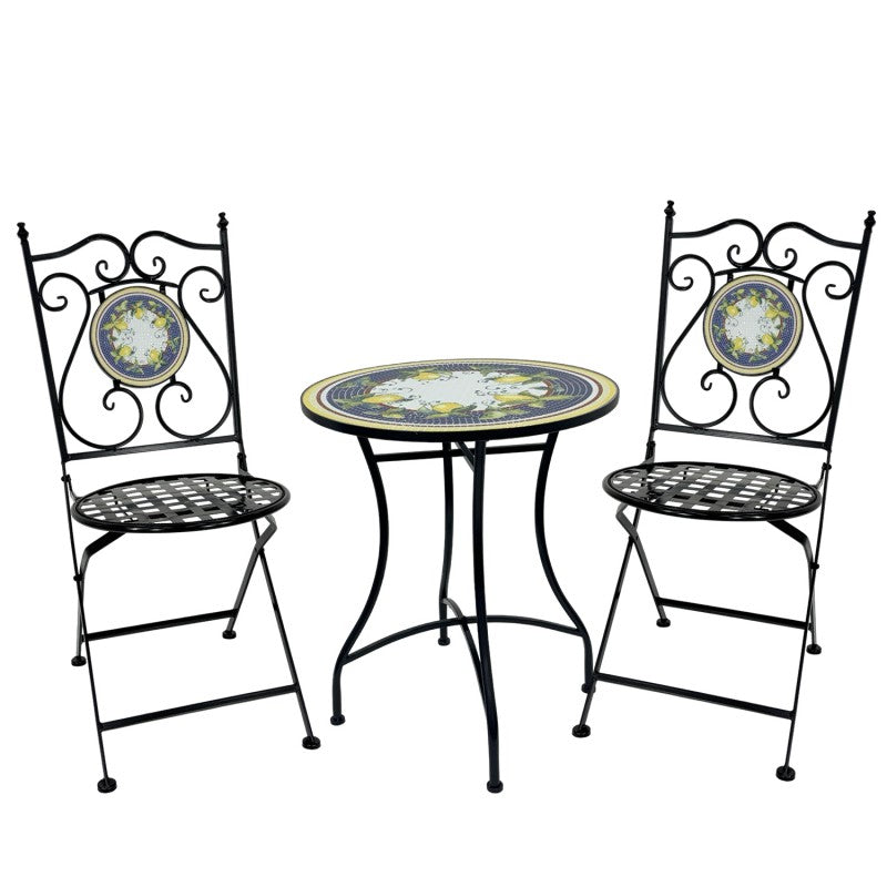 Molto Bene Lemon 3pc Setting Table Chairs