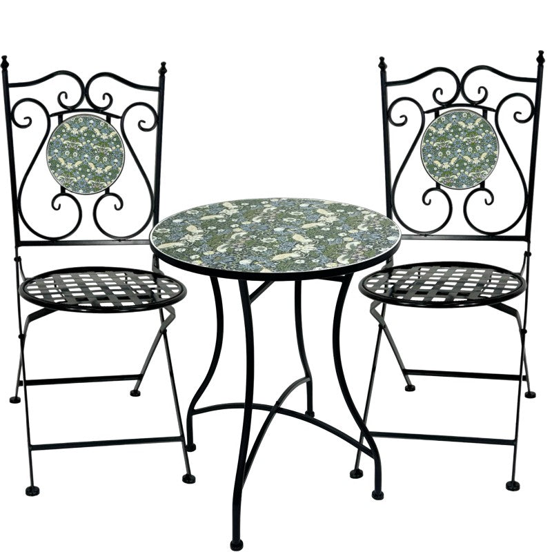 Uccello 3pc Settings Table Chairs