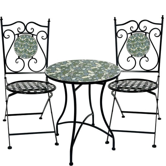 Uccello 3pc Settings Table Chairs