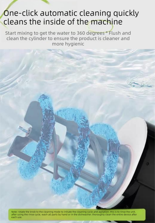 Dark Grey Compact Home Cold Drink & Ice Cream Maker – Multi-Functional Slush, Milkshake, Coffee, Cocktail & Ice Cream Machine with Auto-Clean Function (AU Plug)
