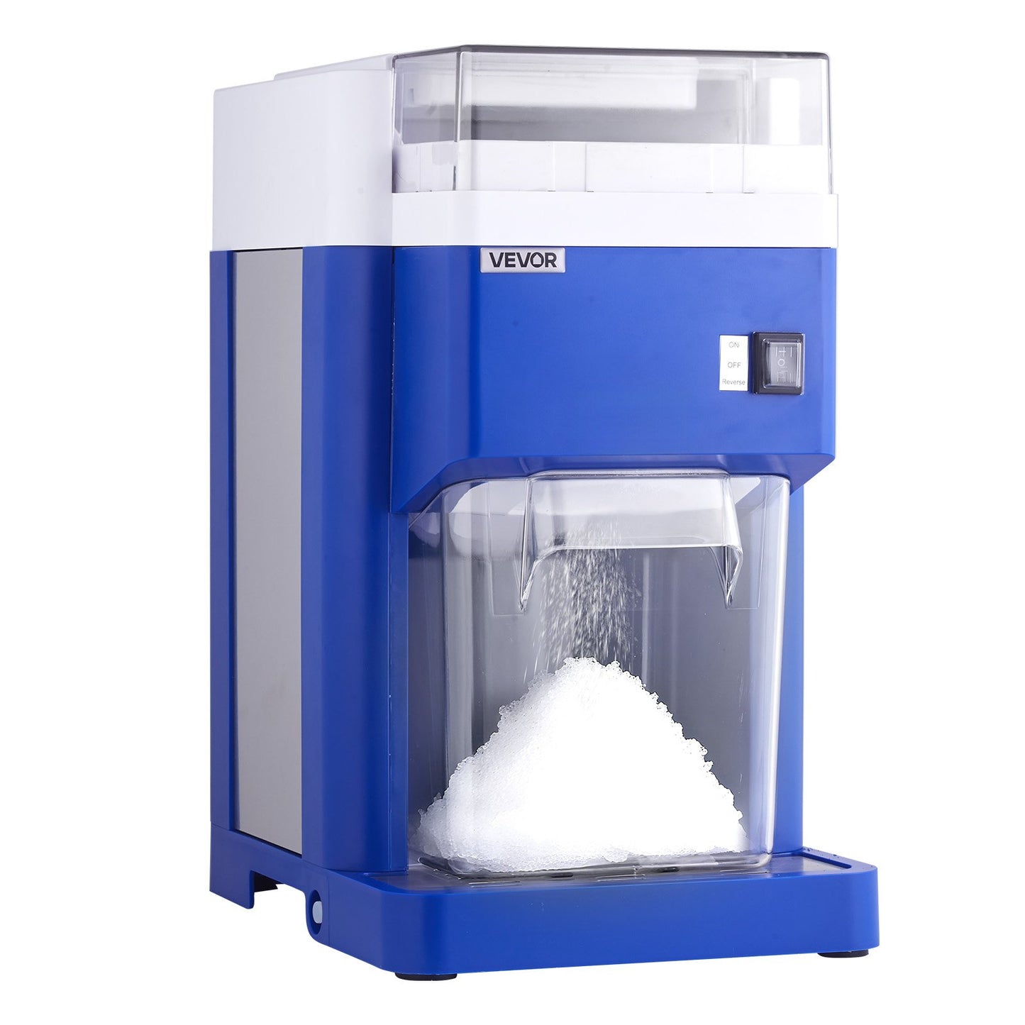 Commercial Ice Shaver Machine, 1.91QT /1.8L Large Electric Snow Cone Machine