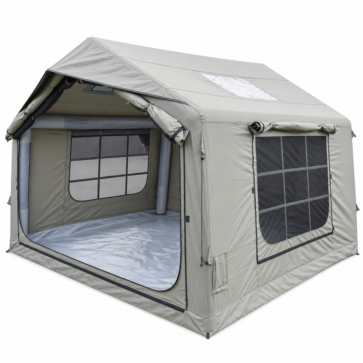 Weisshorn Inflatable Camping Tent Cabin Style with Skylight Mesh 300x265cm