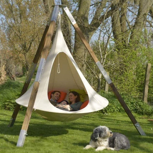 Outdoor Air Hanging Hammock Tent Cone Chair camping