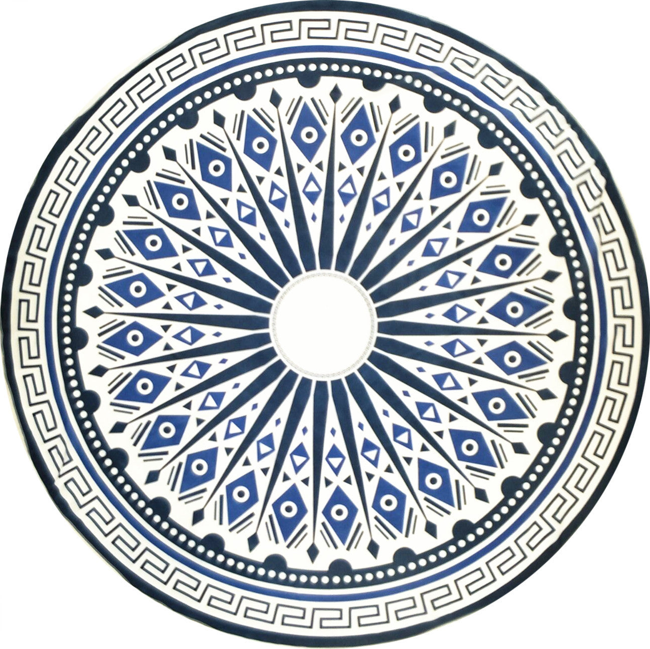 Round beach towel