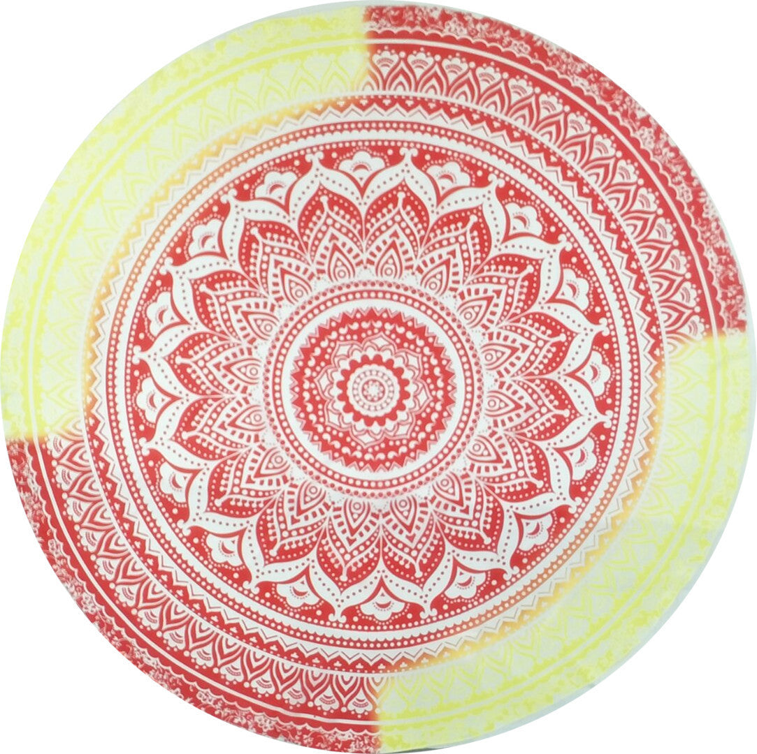 Round beach towel