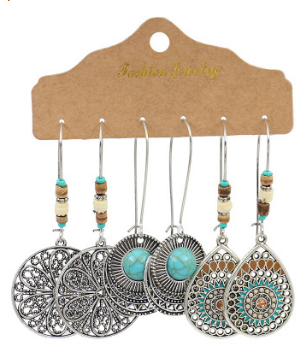 Bohemian Style Vintage Earrings-Dianasteves -Women