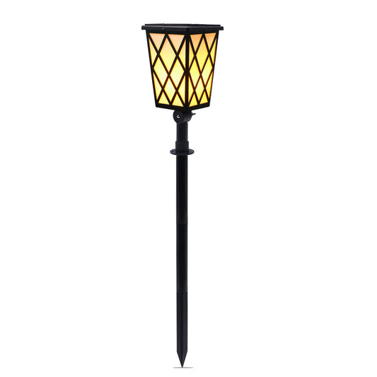 wedding New Solar LED Flame Light Outdoor Villa Garden Lawn Floor Lamp Solar Garden Wall Lamp