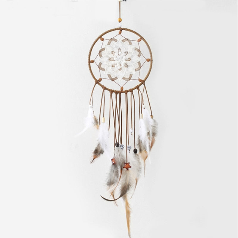 handicraft Dream Catcher Ethnic Feather DreamCatcher Home Wall wedding Art Hangings Decoration Gift Pendant